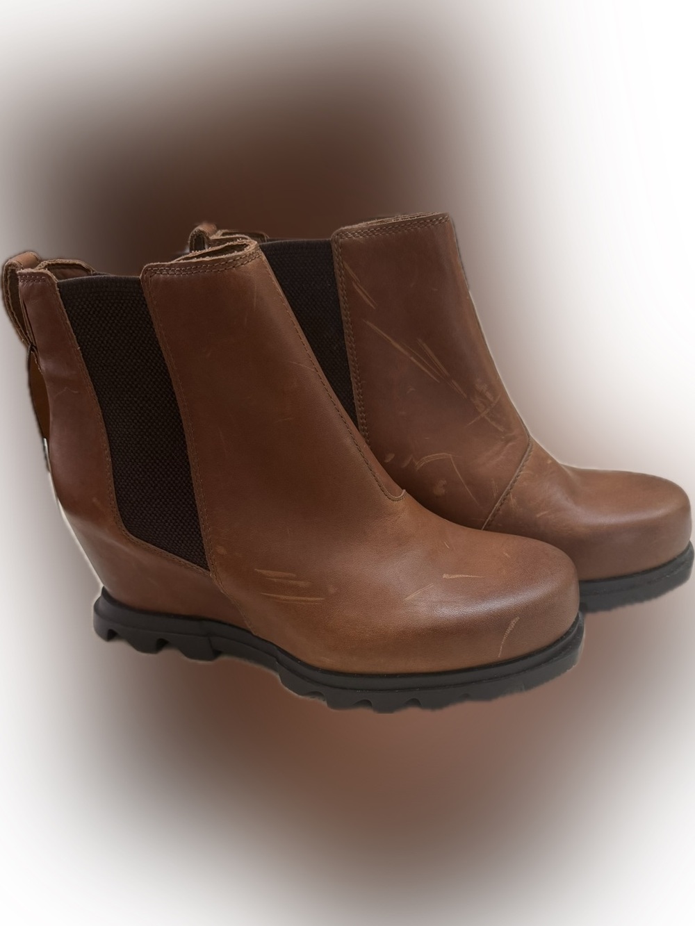 Sorel Joan of Artic wedge heeled Chelsea boot